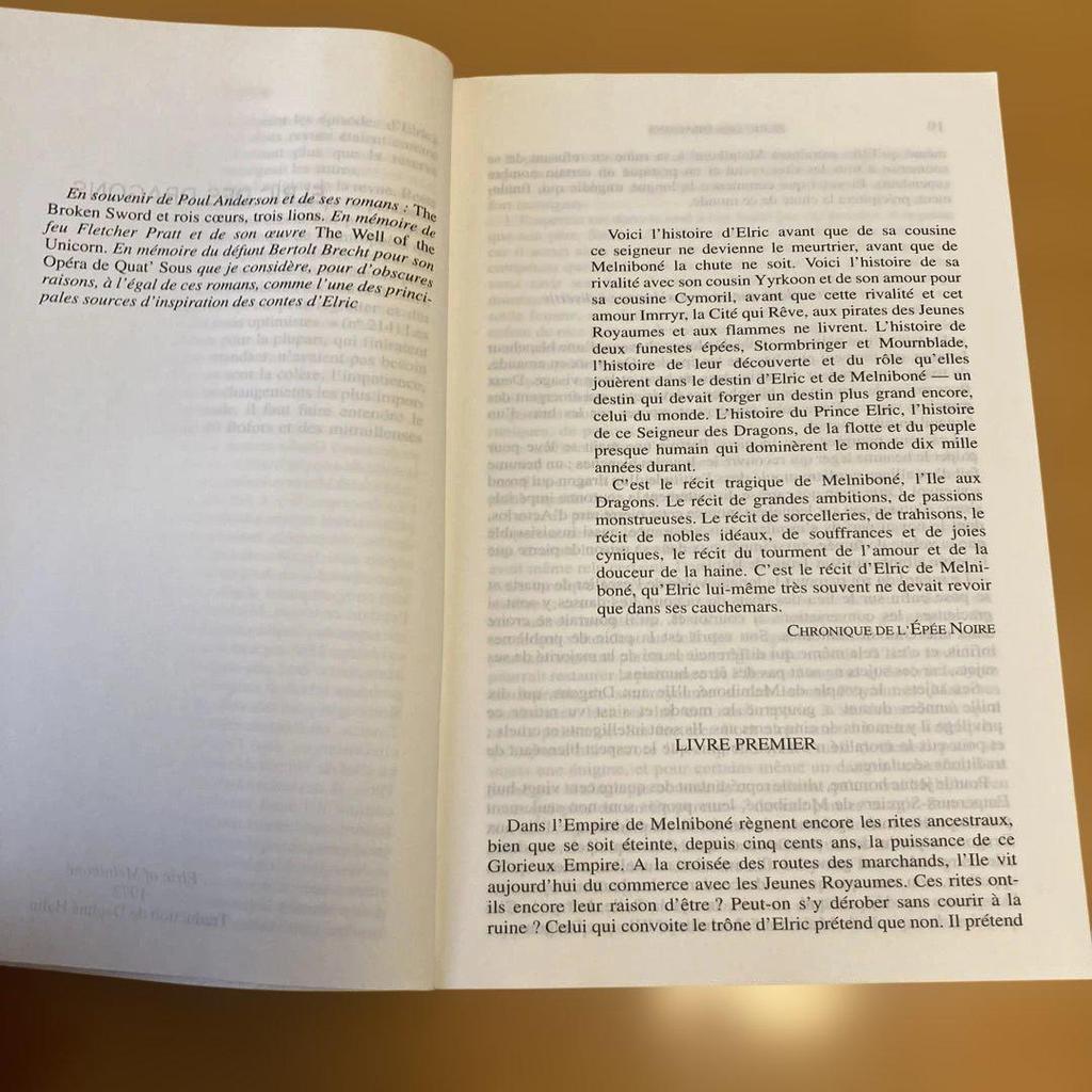 [USED] French Version of the "Elric Series" by Michael Moorcock