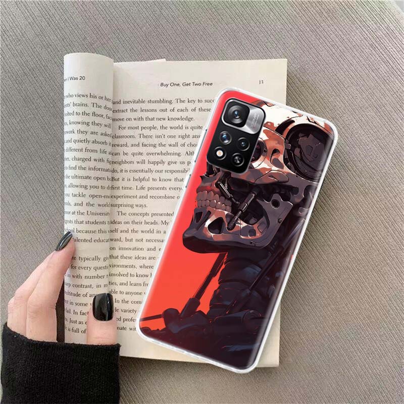 

Arnold Schwarzenegger Terminator Phone Case For Xiaomi Redmi Note 11 12 14 13 Pro Plus 5G 14S 4G 12S 10 10S 11T Pro 11S 11E Coqu Note 12 Pro Plus