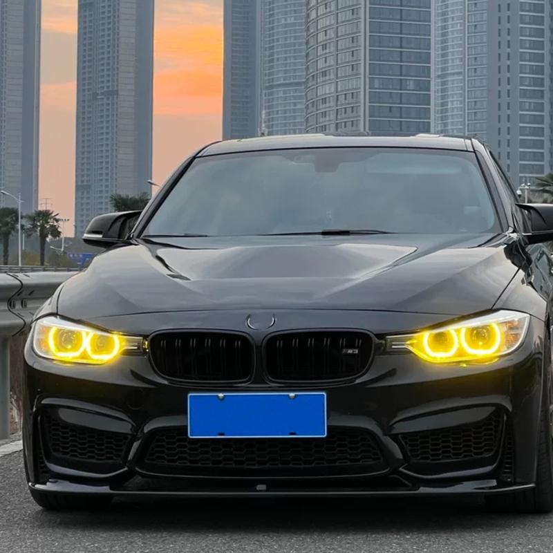

Red Daylight Angel Eyes DRL ChipModule For BMW 3 Series 2013-2015 Xenon Headlight F30 F31 F35 320i 328i 335i 63117398766 7398766 Set LED Boards янтарь