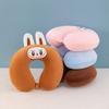 Cartoon U Shaped Neck Pillow Memory Foam Travel Cushion For Car Plane Commuting