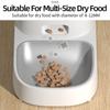 Futterspender für Haustiere, Einzelbecken, Doppelbecken, intelligente, automatische, zeitgesteuerte und quantitative Fütterung von Katzen und Hunden