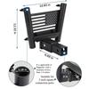 Für Universelles SUV Jeep LKW 2 Zoll Receiver Hitch Mount Verlängerter Fahnenmast Halter Abschlepp Heckhalter Zubehör Off Road ATV UTV