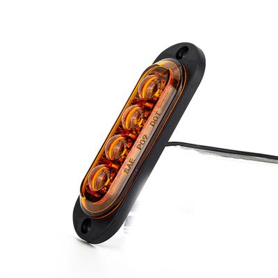12V 24V ciężarówka LED światło boczne znacznik przyczepy samochodowej Dot E8 znak odblaskowy furgonetka lampa obrysowa dla ciężarówki Rv autobus łódź