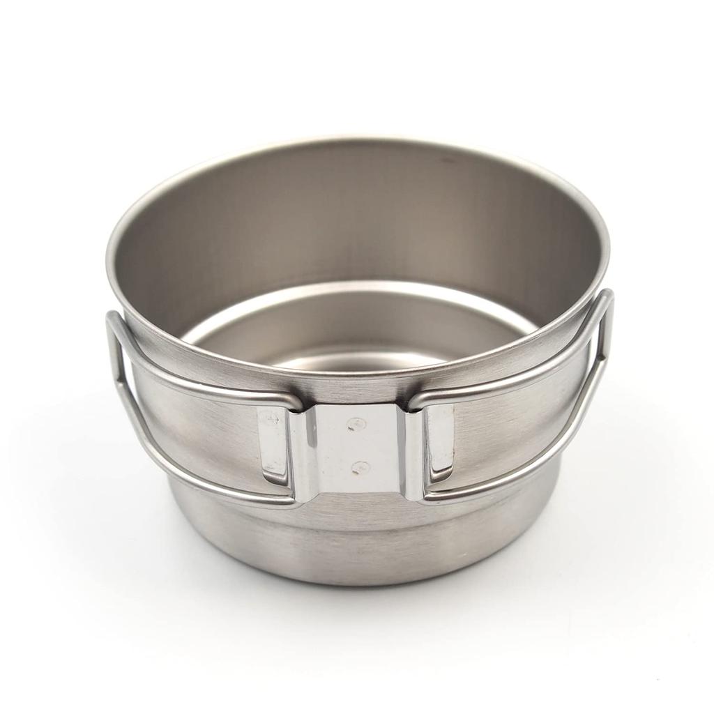 by Tsubame Village Blacksmith 2WAY Stainless Steel Solo Rice Cooker Cooker with Storage Bag You can cook rice on the lower shelf and cook on the upper