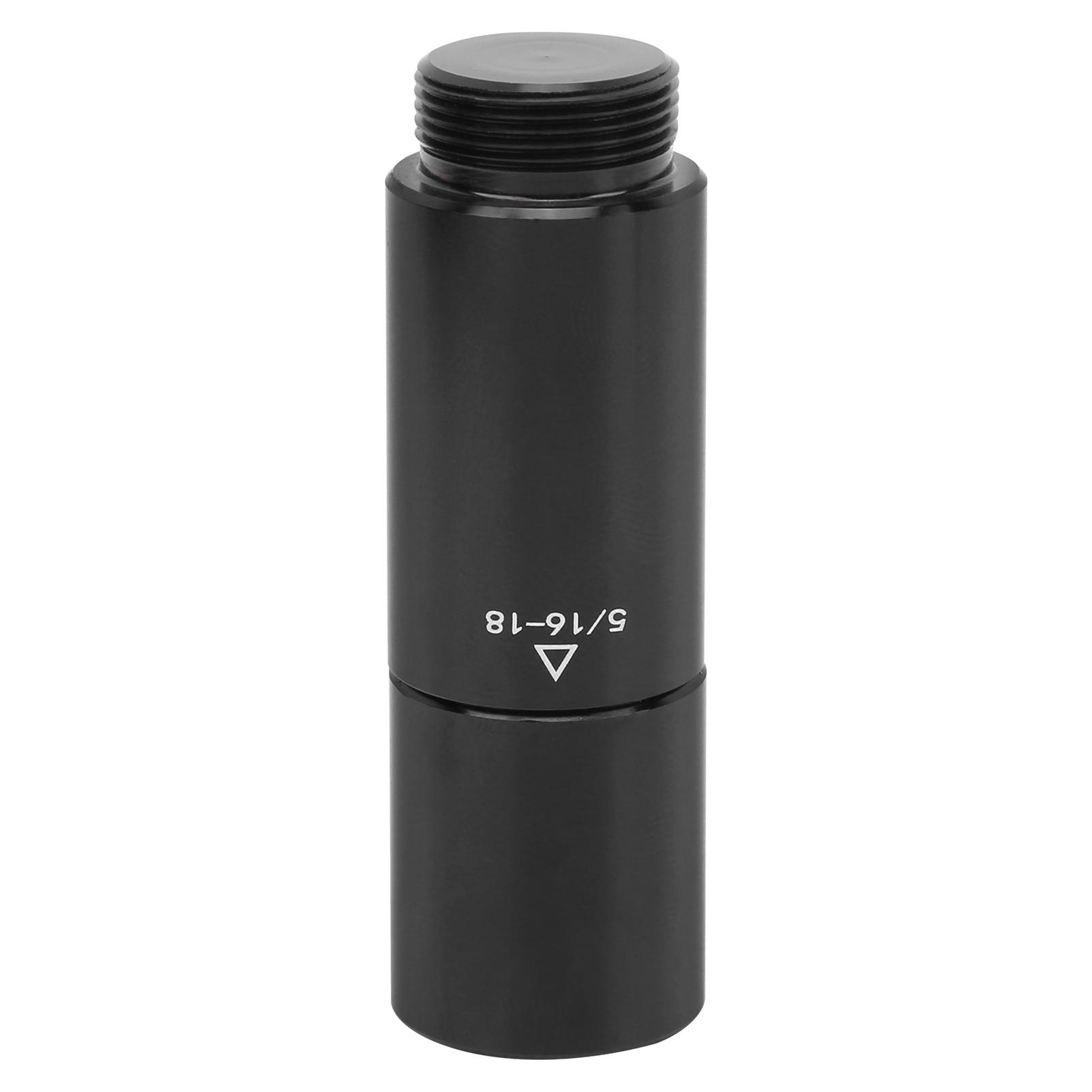 

Black Pool Extension Cue 2oz Billiard Middle Connect Shaft Extender 5/1618 Teeth