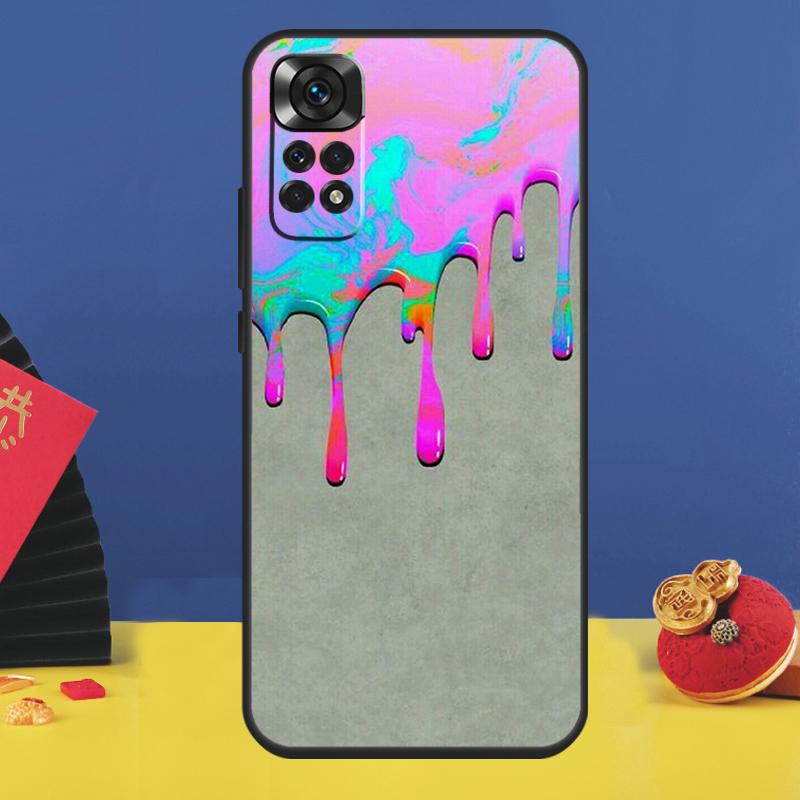 Drip Art Aesthetic Case For Xiaomi Redmi Note 11 9 10 12 13 14 15 Pro Plus Redmi 15 14C 10C 12C 13C 15C Cover