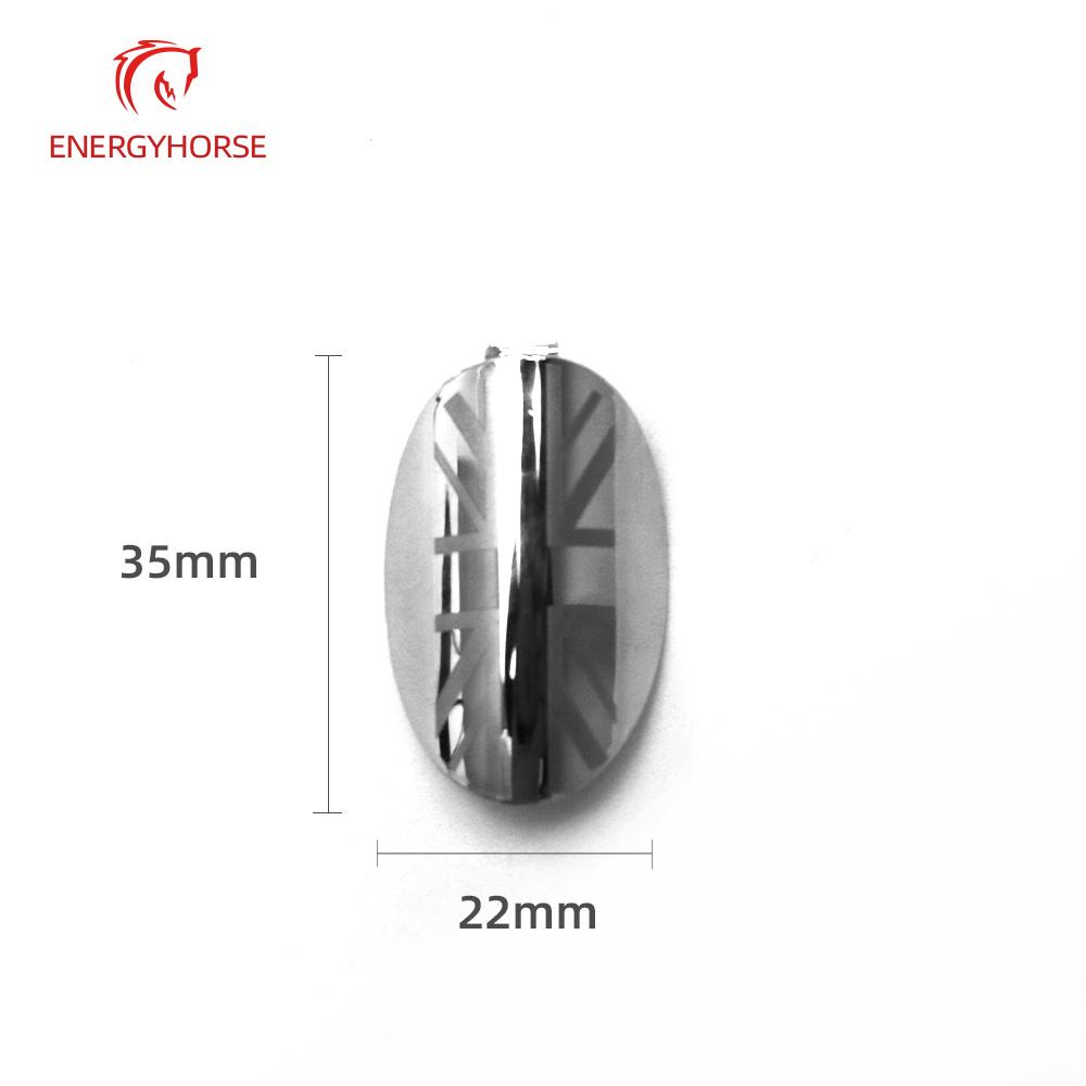 For BMW Mini Cooper JCW One F54 F55 F56 F57 F60 ALL4 Front Outside Door Handle Lock Key Hole Cover Trim Chrome Cap