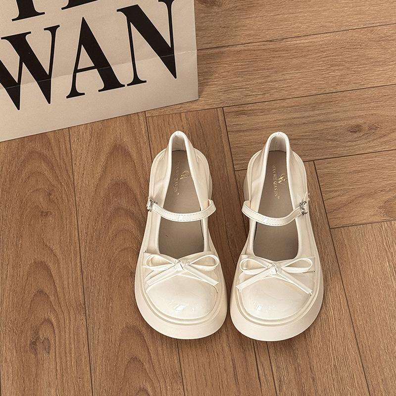 

Модные и универсальные, простые и удобные туфли из маленькой кожи с круглым носком, женские летние новые туфли-лодочки с бантом, на высоком каблуке 40 бежевый