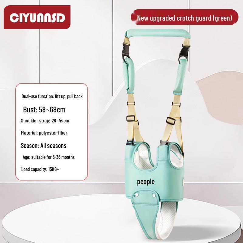 Multifunctional Breathable Baby Walking Harness with Anti-Fall, Anti-Choke, and Anti-Lost Features