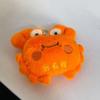 Multi-functional Crab Doll Keychain Stuffed Animals Crab Plush Pendant  School Bags