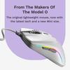 Glorious Model O 2 Mini Matte White Lightweight Wired Gaming Mouse GLO-MS-OMV2-MW MS0739