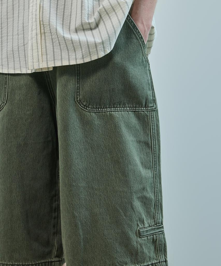 LOGSTORE Pigment Fatigue Half Pants