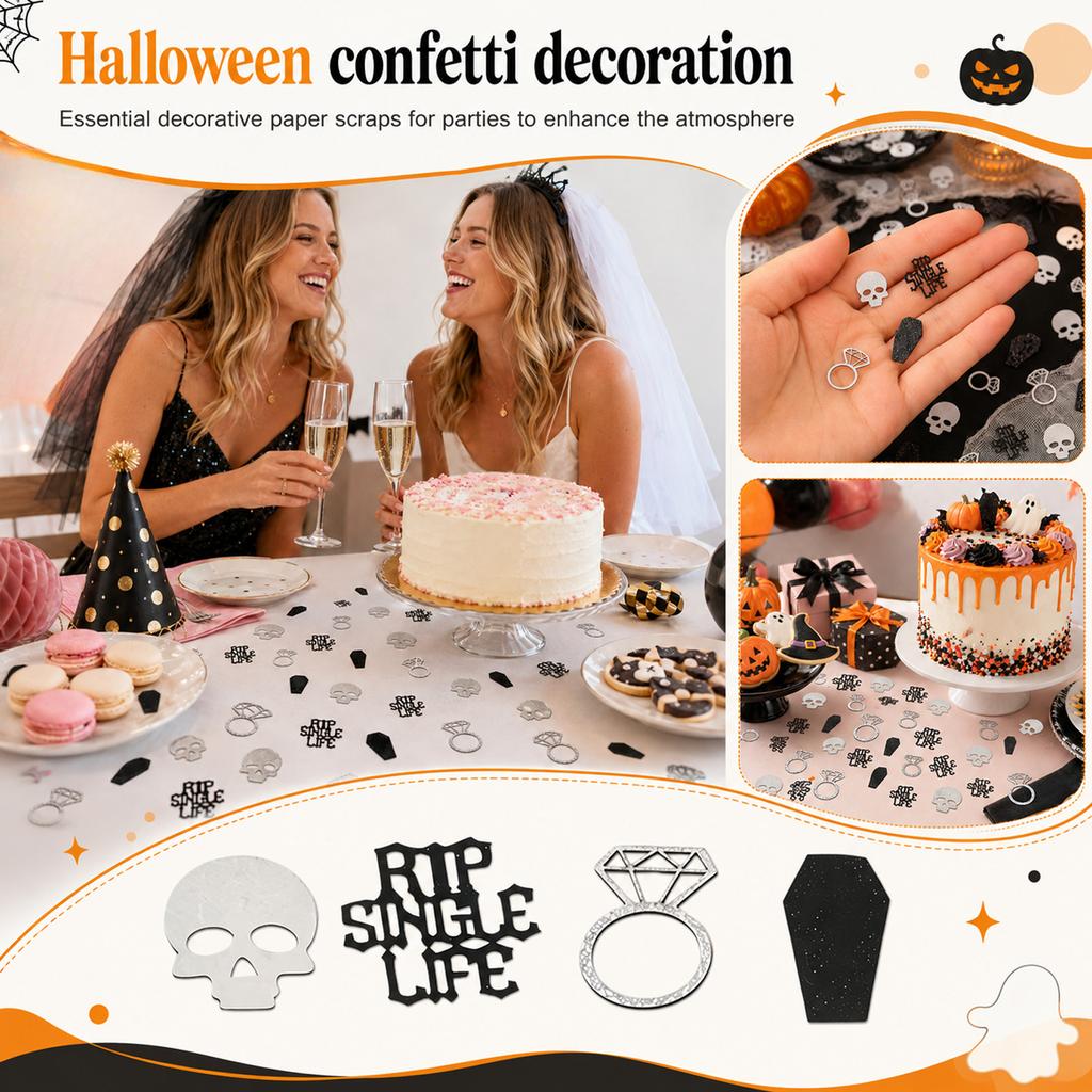 Halloween 100 for Party Decoration and Table Scatter