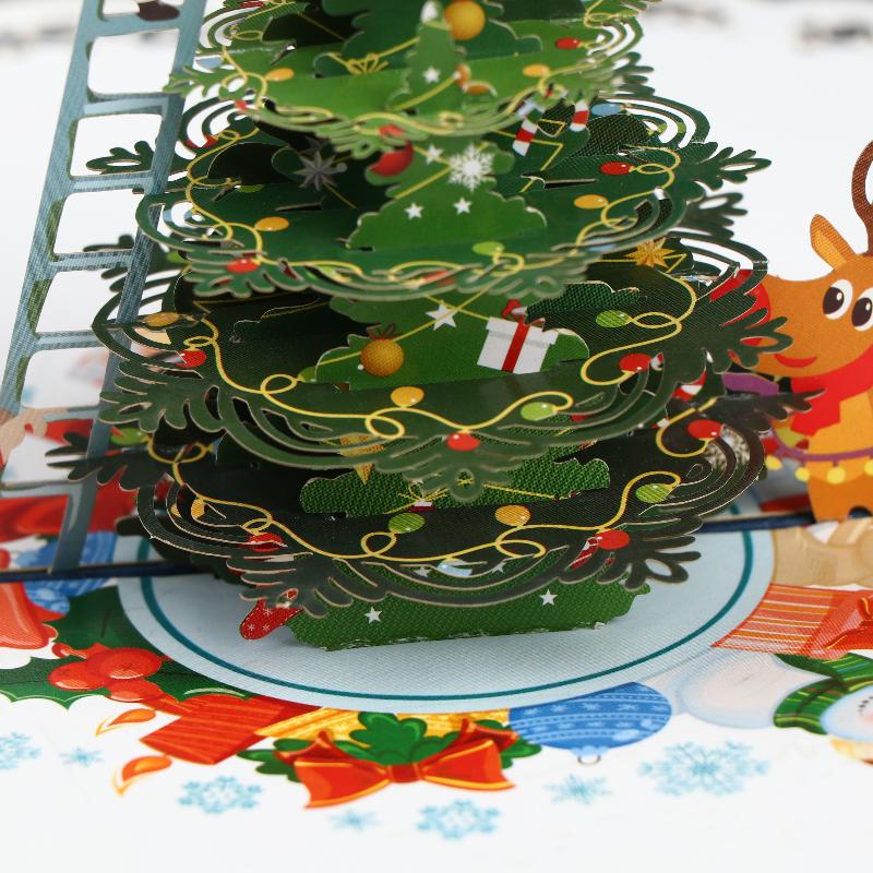 Christmas 3D Santa Claus Decorative Card | Perfect For Festive Occasions | Great Gift For Parents, Siblings, Teachers Classmates