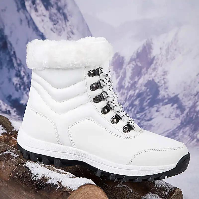Fashion Thick Sole Plush High Sneakers 48 Orange Trainers Shoes Summer Woman Ankle Boots Sports Wholesale Clearance Flatas Imported