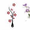 DIY Home Room Decor 3D Vase Flower Tree Wall Sticker Removable Decal 30x80cm