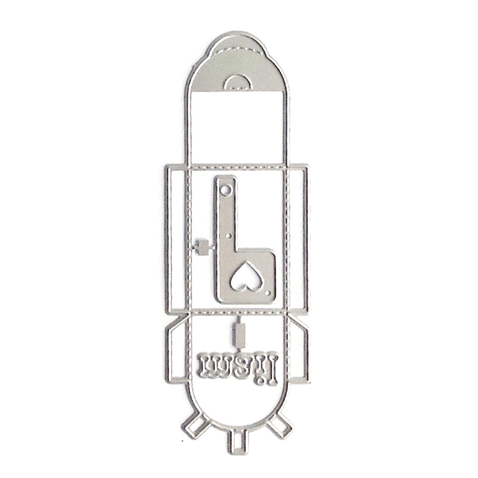 

3D стерео почтовый ящик вырубные штампы трафареты металлические вырубные штампы шаблоны формы для скрапбукинга изготовление открыток украшения