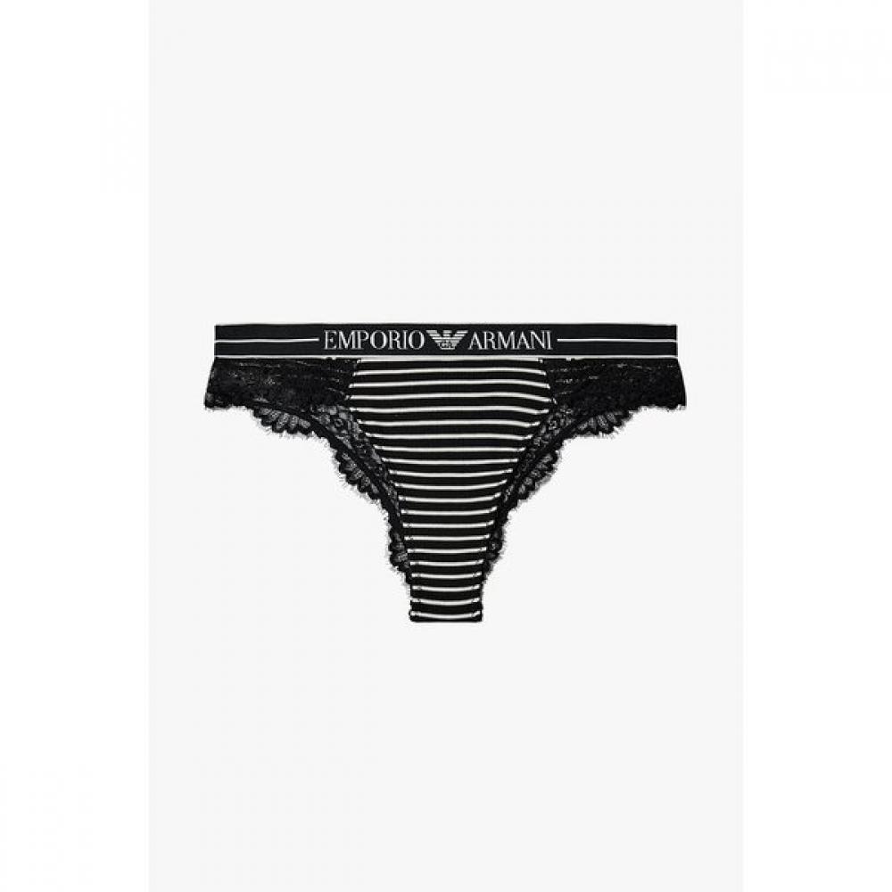 Emporio Armani Женские Бразильские Трусы в Полоску 0825111530 S(90)