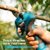 Seesii 33mm Cordless Electric Trimming Scissors Brushless Fruit Tree Branch Pruner Shear Power Tools for Makita 18V battery pin