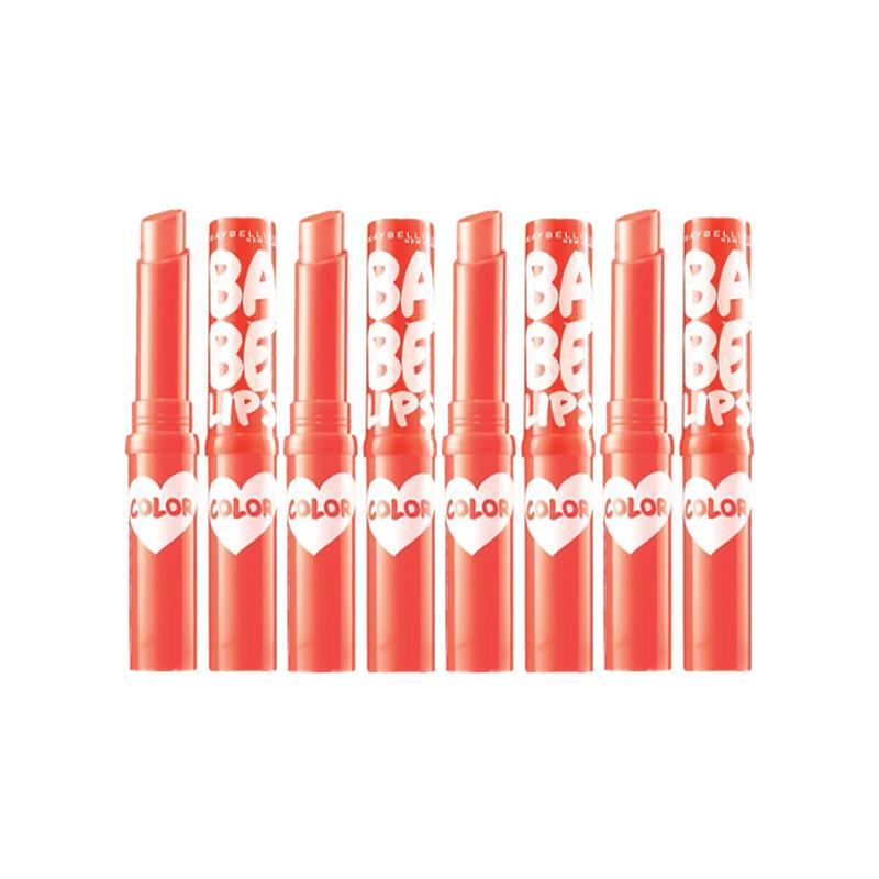 Maybelline Бальзам Увлажняющий и Осветляющий Baobei Love Цветной Бальзам для Губ-Коралловый4 коричневый