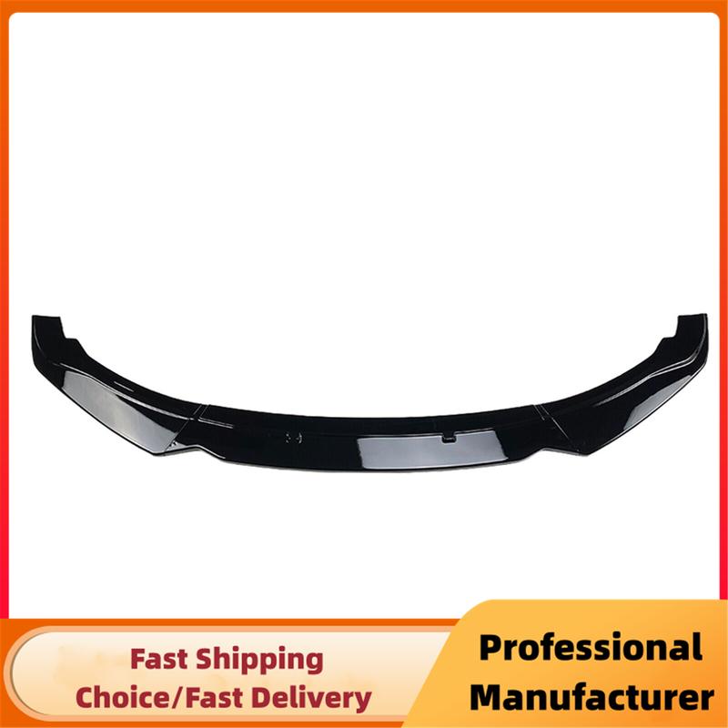 For BMW F20 F21 1-Series 116i 118i 120i Standard 2011-2019 Car Front Bumper Spoiler Lip 3Pcs PP Bumper Canard Lip Splitter