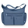 Wasserdichte Nylon-Crossbody-Tasche für Damen Mehrere Taschen Schulter-Handtasche mit Reißverschluss