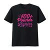 Ich habe 100 Pfund abgenommen Leichter Gesundheitliche Ziele Feier Idee T-Shirt vintage Gewaschen Dehnbar Unisex Lässig Grafik Streetwear