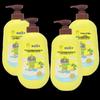 Frog Prince Kids 2-in-1 Milk Scent Shampoo & Shower Gel (4-Pack)