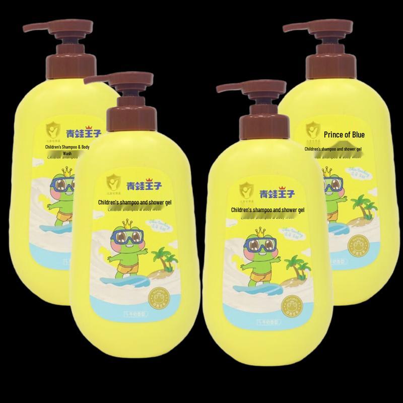 

Frog Prince Kids 2-in-1 Milk Scent Shampoo & Shower Gel (4-Pack)