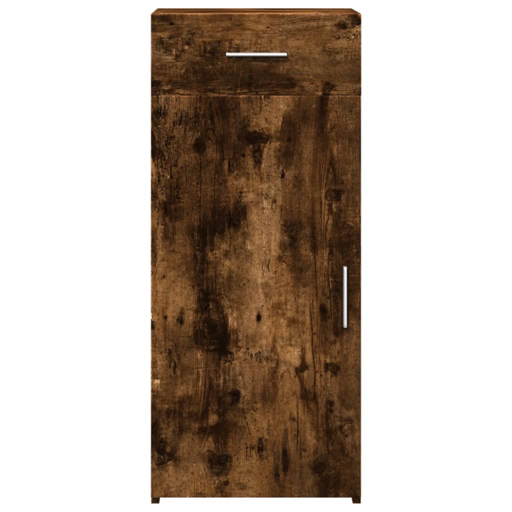 Vidaxl Szafka, Przydymiony Dąb, 40X42,5X93 Cm, Materiał Drewnopochodny