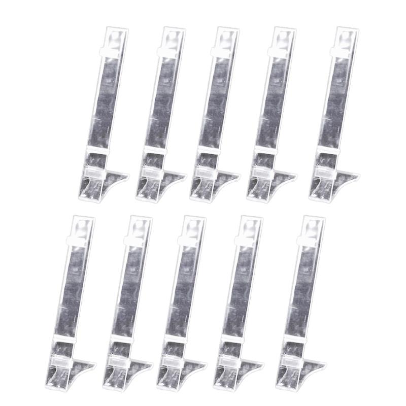 10 Stück Uhren- und Armband-Displayständer Praktischer L-förmiger Ständer für die Präsentation von Uhren und Armbändern Schmuck-Organizer