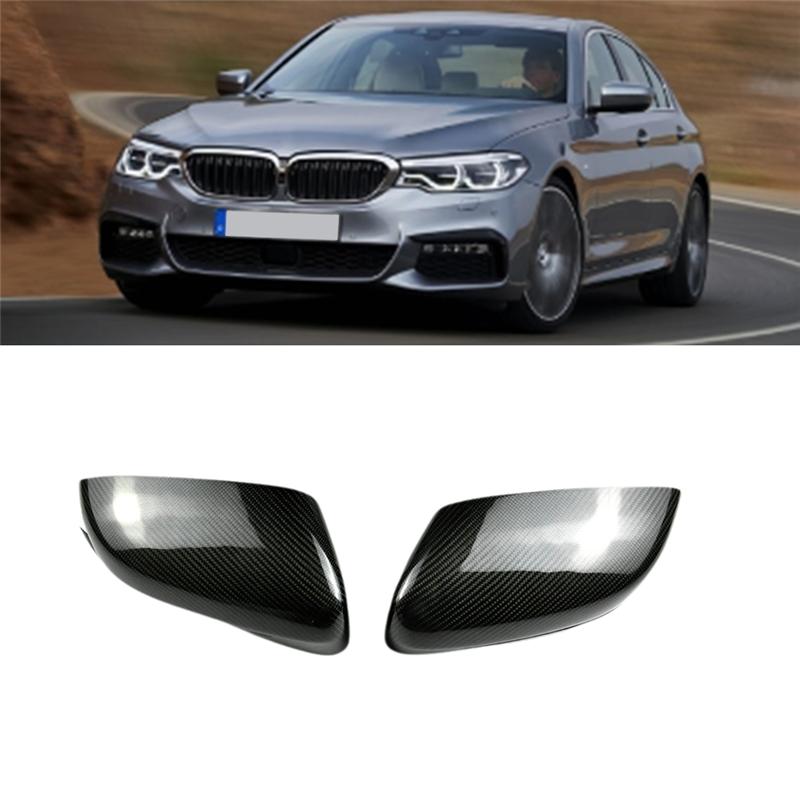 Car For BMW 3 4 5 6 7 8 Series G20 G22 G30 G11 Carbon Fiber Rear View Mirror Cover Side Mirror Shell Rearview Housing