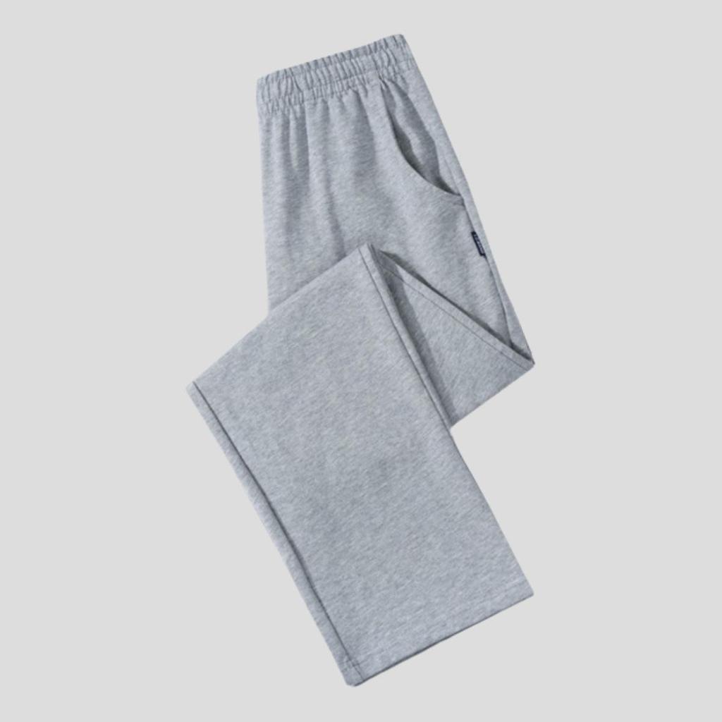 Kinder-verdickte Marineblau, Schwarz und Grau Sporthosen mit Bündchen - Unisex Schuluniform für Jungen und Mädchen (Frühling Herbst)