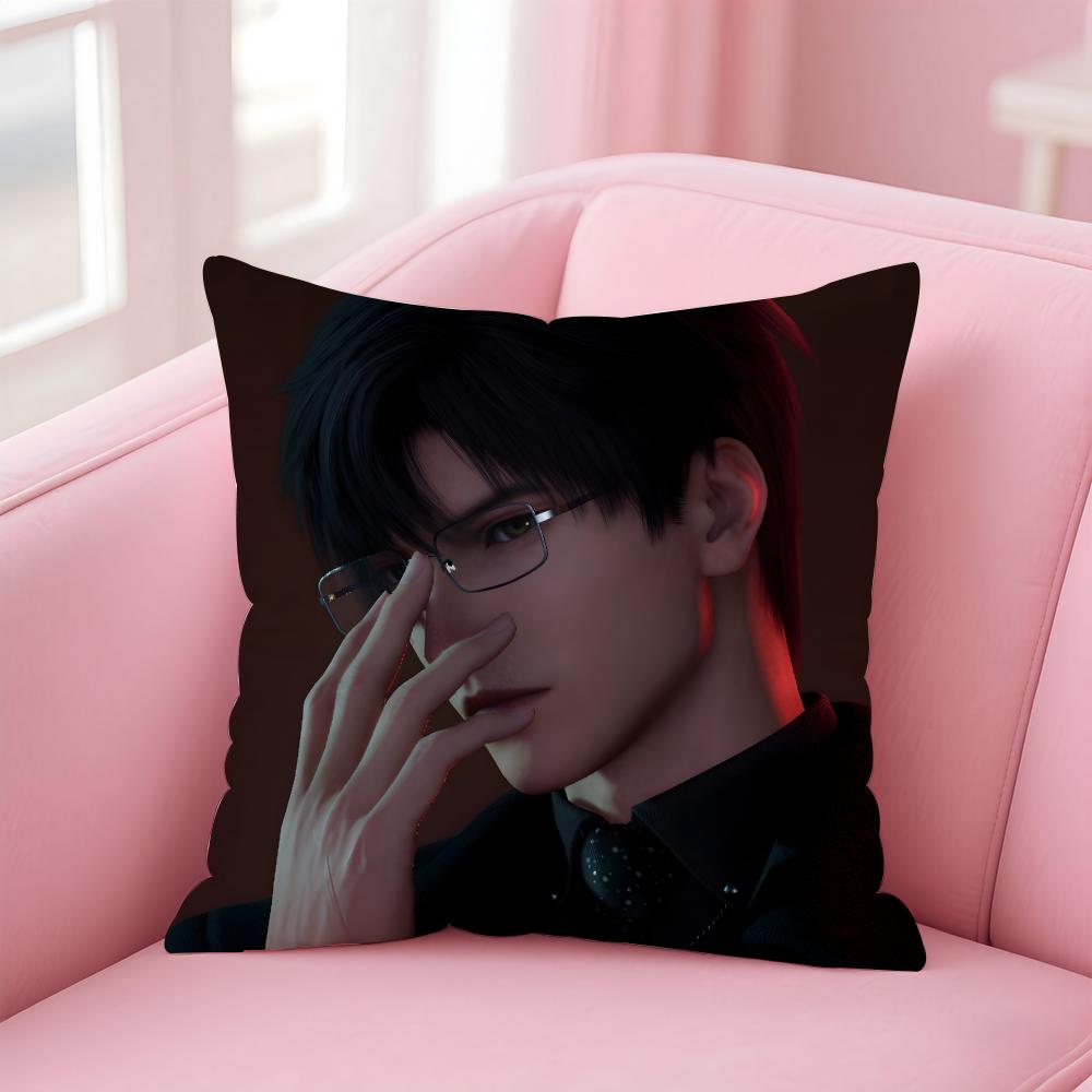 L-love and deepspace Cushion Cover Home & Car Multi-Scene Pillow Cover - Reversible, Soft & Durable for Daily Use
