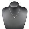 TIFFANY&Co. Bean Necklace Silver925 2.8g Women Used