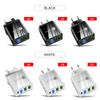 36W PD Quick C-harger F-ast Chargring Adapter with 3 USB Chargeing Port Travel C-hargers Portable