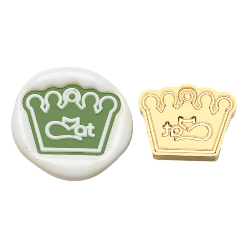 Cats Sealing Wax Stamp Pets Series Wax Seal Stamp Brass Head Dog Paws Seal Stamp for Scrapbooking Invitations Decoration
