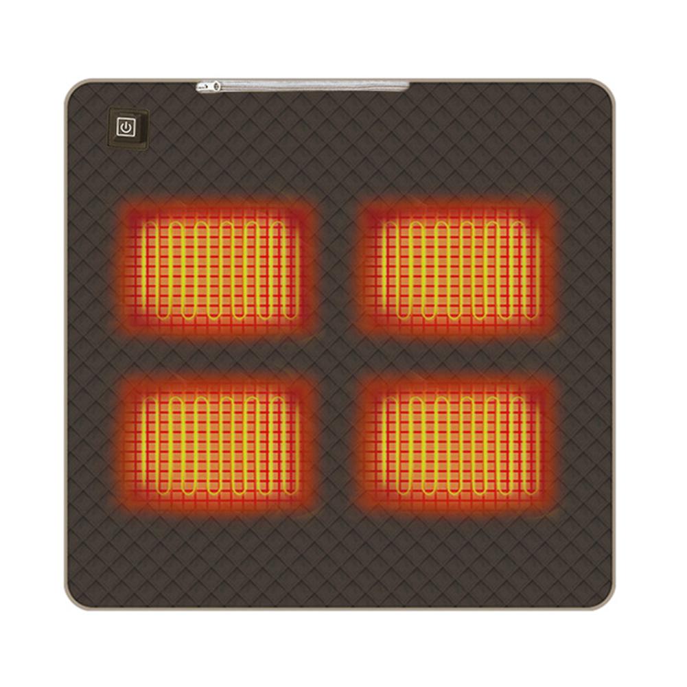 

5V USB Sleeping Electric Heating Pad 4/5 Heating Zones Cushion Adjustable Temperature for Outdoor Camping Heated Electric Mat