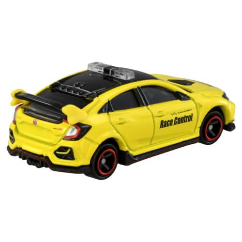 Takara Tomy Tomica No.120 Honda Civic TYPE R Race Control Car (Blister Package) Mini Car Toy Ages 3+