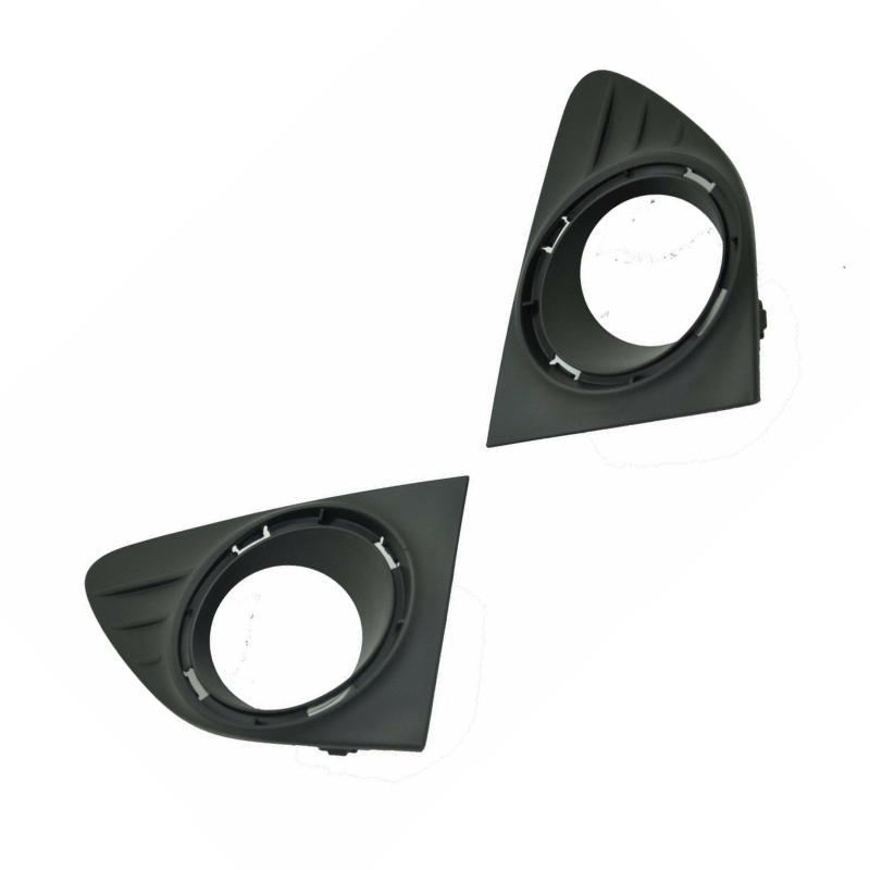 For Renault Logan II 2 Symbol 3 2014-2018 Front Bumper Fog Light Frame Set Left Right ABS Plastic Trim, Bumper Parts 261528359R