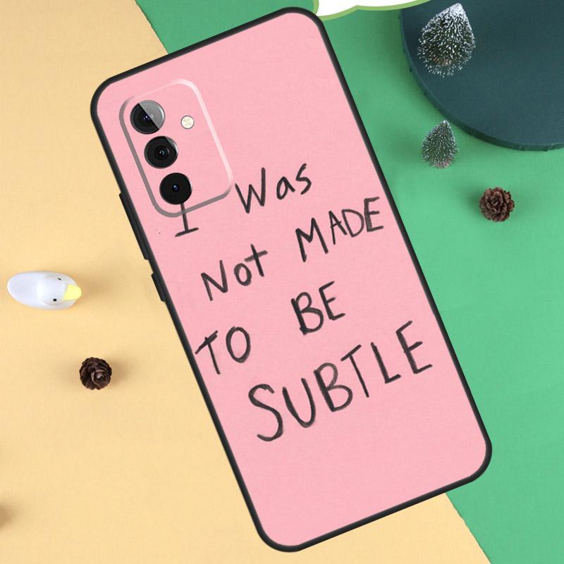FEMINIST QUOTES HERO GIRL WOMEN Case For Samsung Galaxy A34 A54 A14 A13 A33 A53 A12 A32 A52 A71 A51 A25 A55 A35 A15 Cover