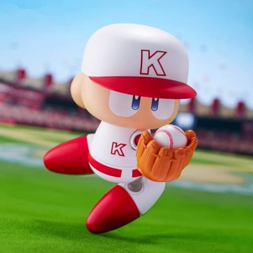 Power Pro-kun Figure Action Figure (Movable) Official Approx. 10cm