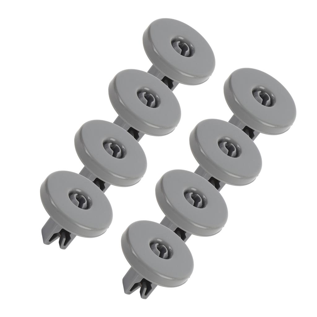 8PCS Dishwasher Rack Wheel ABS High Strength Dishwasher Lower Dish Rack Wheel Replacement