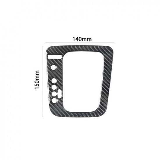 For Volkswagen Tiguan Carbon Fiber Interior Automatic Gear Shift Cover Trim