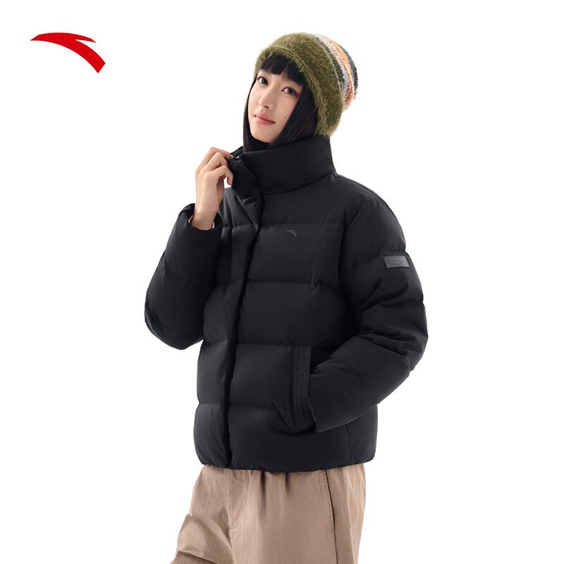 Anta Women s Loose Fit Stand-Collar Puffer Down Jacket XL (Women s 175)