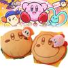 Hamburger Kirby Plush Pillow Waddle Dee Cute Sofa Cushion Home Decor Toy Gift
