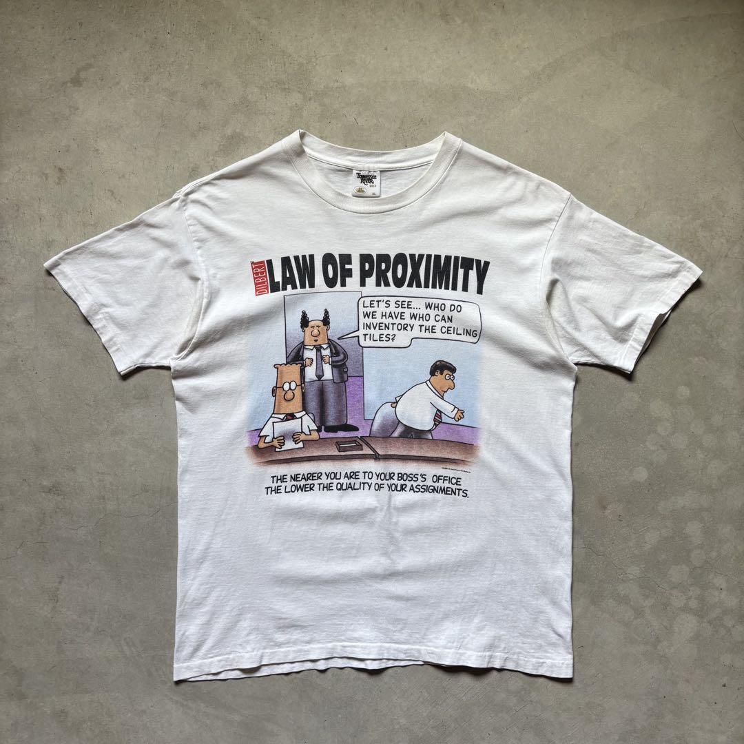 

[USED] DILBERT Print T-shirt Art T-shirt