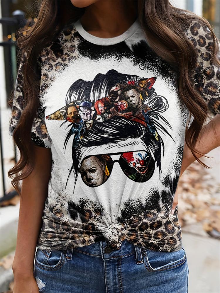 Easter Women's Casual T-shirt Jesus Alphabet Print Women's Crew Neck Short Sleeve Top Everyday Street Fashion Women's Y2k Tops