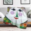 1973 Bjrn Wiinblad Exhibition Throw Blanket Breathable Lightweight Blanket for Adults Kids
