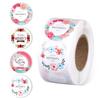 500 Pcs 1 Inch Mother's Day Stickers Kraft paper Adhesive Sticker Labels